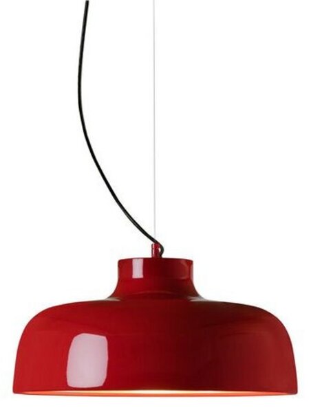 Függőlámpa Santa & Cole, dimmable, Piros, Étkező, Alumínium