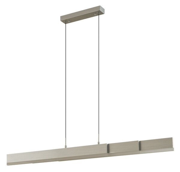 Függőlámpa Lucande, Torven, dimmable, Fémes, Nappali, Fém, Modern