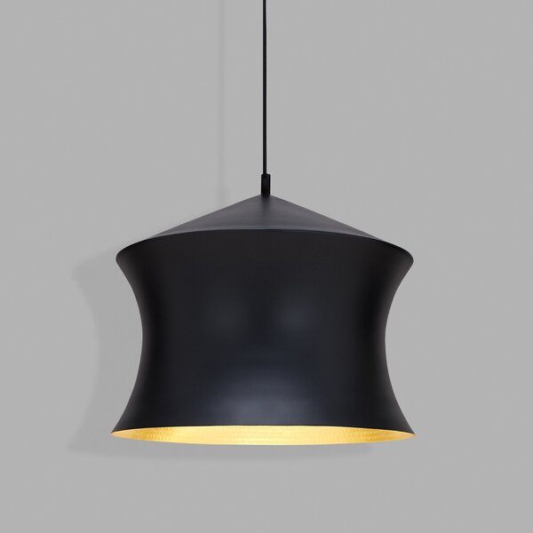 Függőlámpa Tom Dixon, Beat, dimmable, Fekete, Nappali, Sárgaréz, Dizájn
