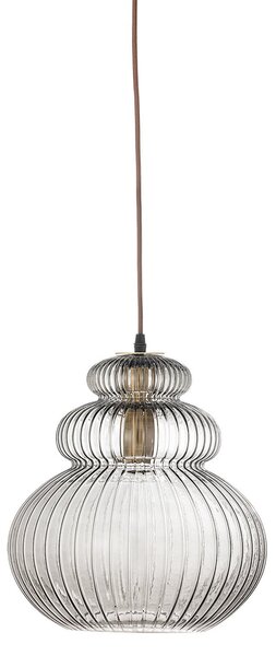 Függőlámpa Bloomingville, Sybia, dimmable, Szürke, Nappali, Üveg