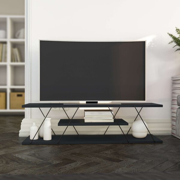 Canaz TV-állvány, antracit, 120 cm