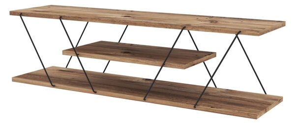 Canaz TV-állvány, fekete, 120 cm