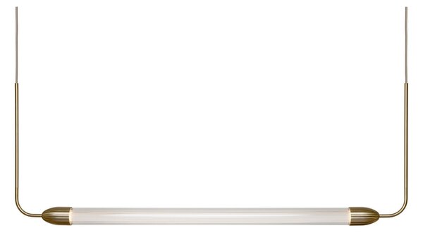 Függőlámpa UMAGE, LEMON SQUEEZE LINEAR, dimmable, Arany / Sárgaréz, Étkező, Fém, Dizájn