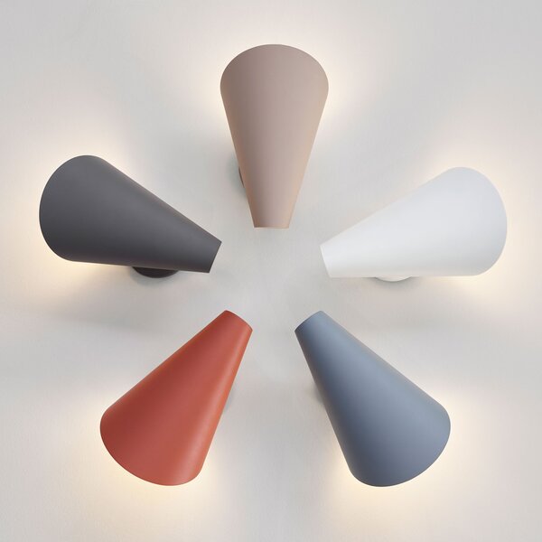 Fali Lámpa Vibia, I.Cono, dimmable, Bézs, Hálószoba, Műanyag, Modern