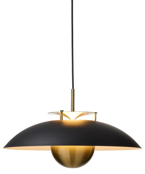 Függőlámpa Halo Design, STEPP, dimmable, Fekete, Étkező, Fém, Skandináv