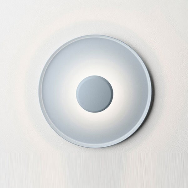 Fali Lámpa Vibia, Top, dimmable, Kék, Nappali, Fém, Modern