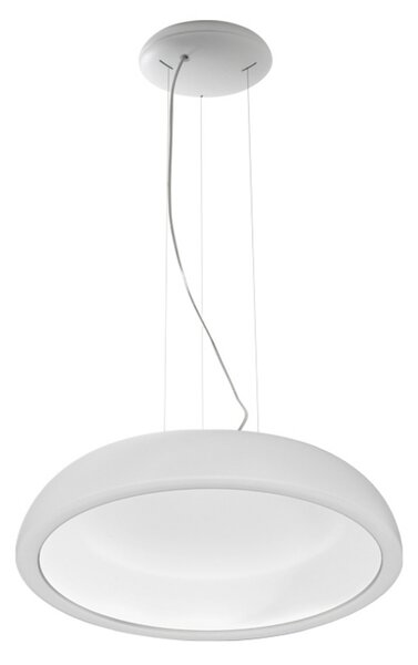 Függőlámpa Stilnovo, Reflexio, dimmable, Fehér, Nappali, Fém, Dizájn