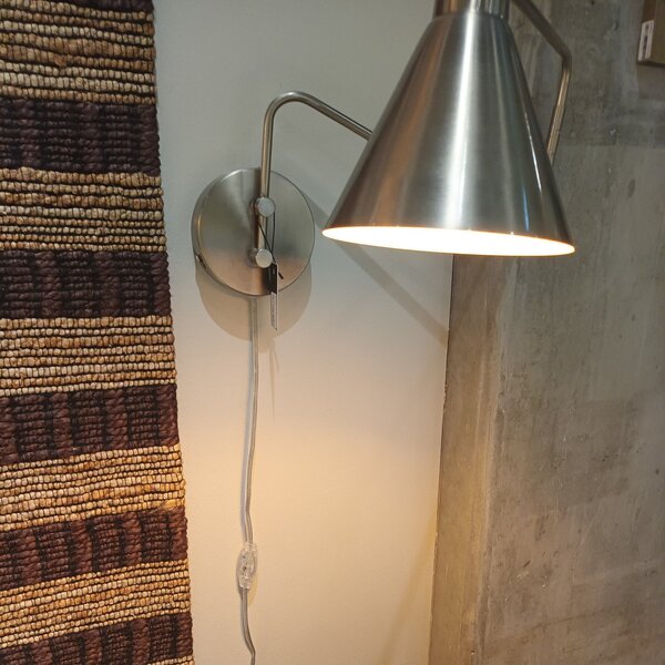 Fali Lámpa House Doctor, dimmable, Szürke, Nappali, Fém, Modern