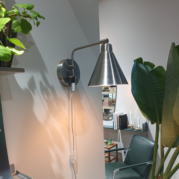 Fali Lámpa House Doctor, dimmable, Szürke, Nappali, Fém, Modern