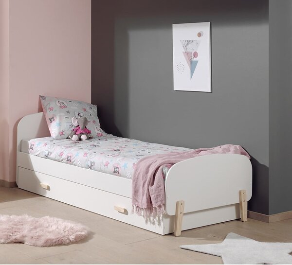 Kiddy fehér gyerekágy, 90 x 200 cm - Vipack