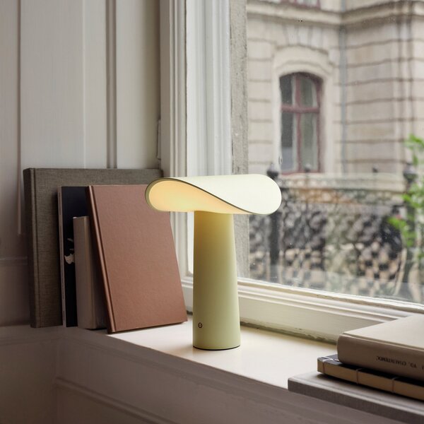 Asztali lámpa GEJST, Lium, dimmable, Sárga, Nappali, Alumínium, Modern
