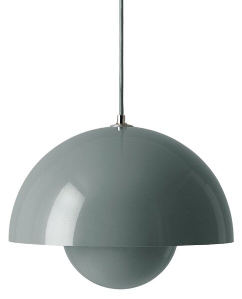 Függőlámpa &Tradition, dimmable, Szürke, Nappali, Fém, Dizájn
