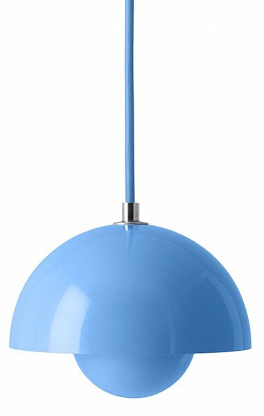 Függőlámpa &Tradition, Flowerpot VP10, dimmable, Kék, Nappali, Fém, Dizájn