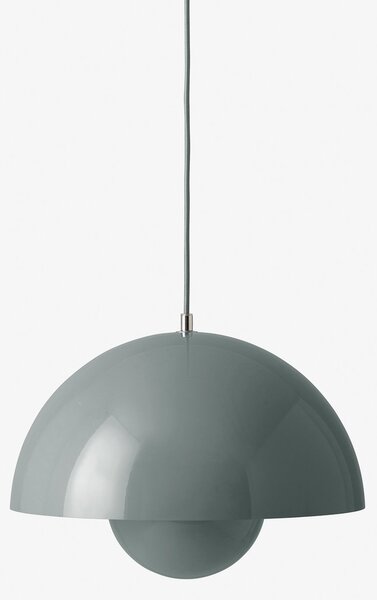 Függőlámpa &Tradition, Flowerpot VP7, dimmable, Szürke, Nappali, Fém, Dizájn