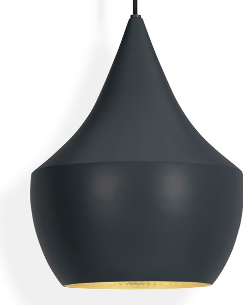 Függőlámpa Tom Dixon, Beat, dimmable, Fekete, Nappali, Sárgaréz, Dizájn