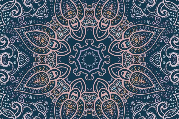Tapéta indiai Mandala