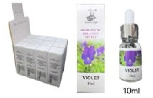AROMATERÁPIÁS ILLÓOLAJ CSEPEGTETŐ VIOLA 10ML DISPLAY:12DB