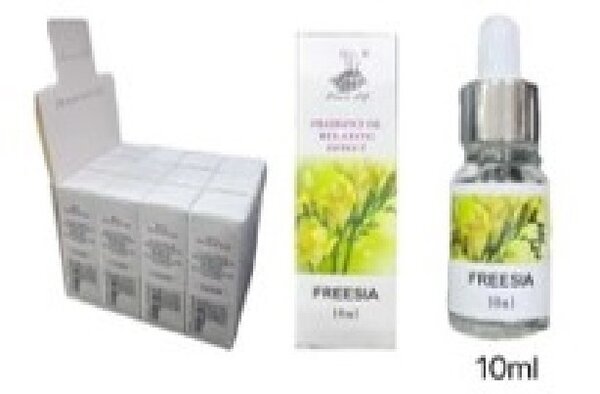 AROMATERÁPIÁS ILLÓOLAJ CSEPEGTETŐ FRÉZIÁVAL 10ML DISPLAY:12DB