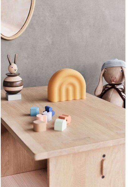 Asztali lámpa OYOY Living Design, Barna / Rozsdabarna, Gyermekszoba, Műanyag