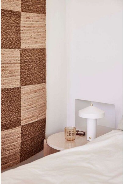 Asztali lámpa OYOY Living Design, dimmable, Fehér, Nappali, Fém