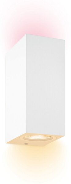 Fali Lámpa WiZ, Up&Down, dimmable, Fehér, Nappali, Műanyag, Modern