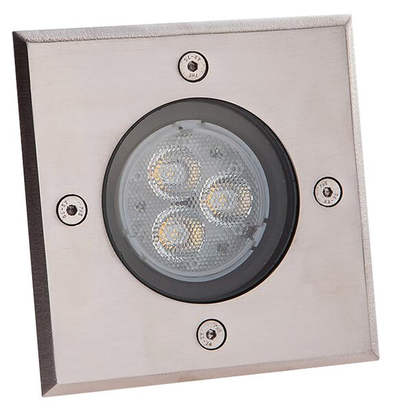 Ava LED Kültéri Beépíthető Spotlámpák Steel - Lucande