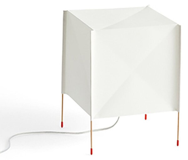 Asztali lámpa HAY, Paper Cube, Fehér, Nappali, Műanyag, Dizájn