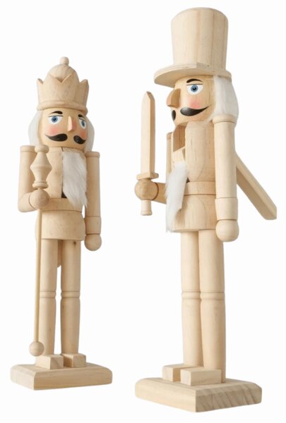 Fa diótörő ROYAL GUARD 38 cm, természetes fa