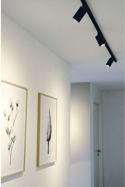 Spotlámpa ANTIDARK, dimmable, Fekete, Nappali, Fém