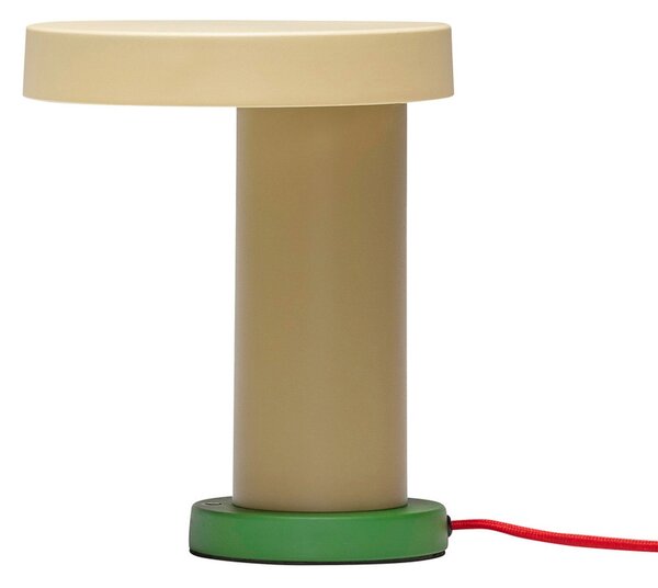 Asztali lámpa Hübsch, Magic, dimmable, Bézs, Nappali, Fém, Dizájn