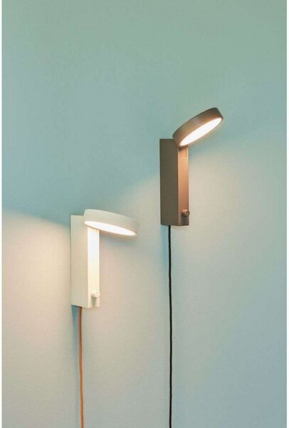 Fali Lámpa Hübsch, dimmable, Bézs, Nappali, Fém