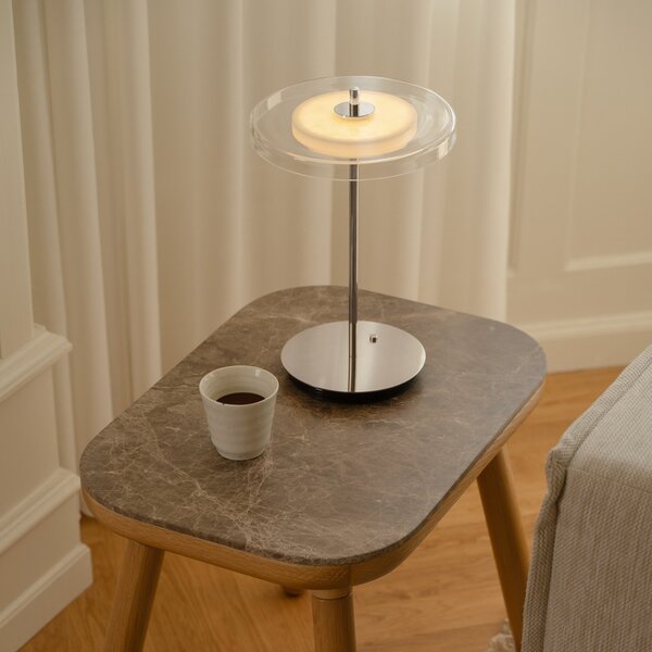 Asztali lámpa UMAGE, Asteria MOVE, dimmable, Fémes, Nappali, Fém, Dizájn