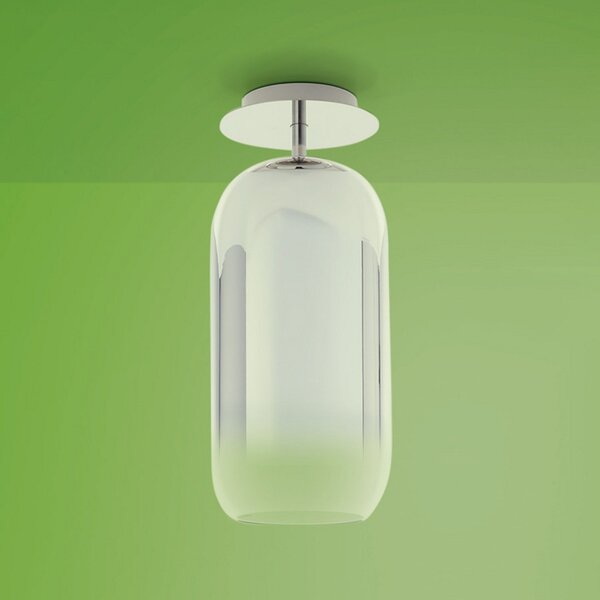 Mennyezeti Lámpa Artemide, Gople Mini, dimmable, Fémes, Nappali, Üveg, Dizájn