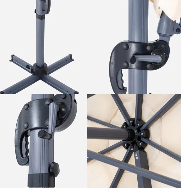 Furnigo Lumin napernyő Ø300 cm - krém