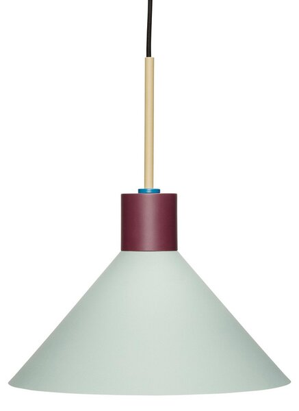 Függőlámpa Hübsch, Crayon, dimmable, Kék, Étkező, Fém, Dizájn