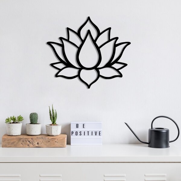 Lotus Flower 1 fém fali dekoráció