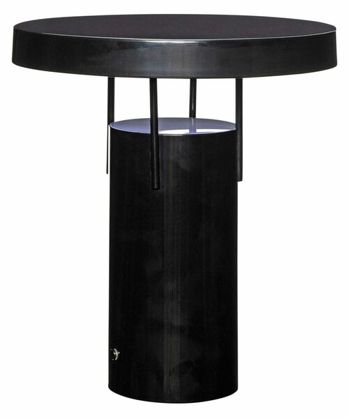 Asztali lámpa Hübsch, BringMe, dimmable, Fekete, Terasz, Fém
