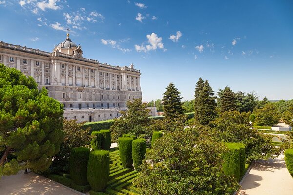 Fotótapéta királyi palota Madridban