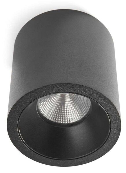 Mennyezeti Lámpa ANTIDARK, dimmable, Fekete, Nappali, Alumínium
