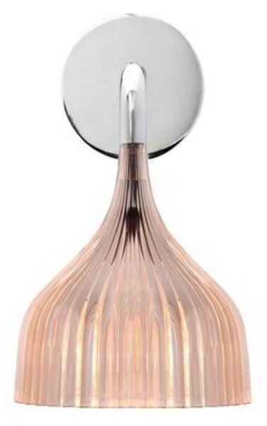 Fali Lámpa Kartell, Rózsaszín / Rosé, Nappali, Fém