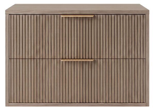Mosdószekrény Rea Mono 60cm Grey Oak