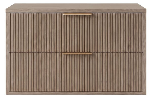 Mosdószekrény Rea Mono 80cm Grey Oak