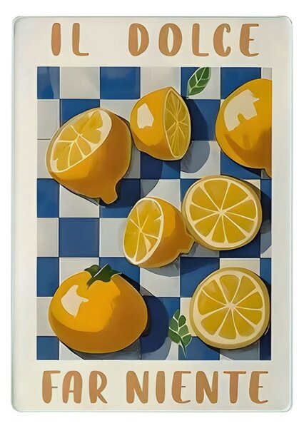 30 × 40 cm edzett üveg vágódeszka