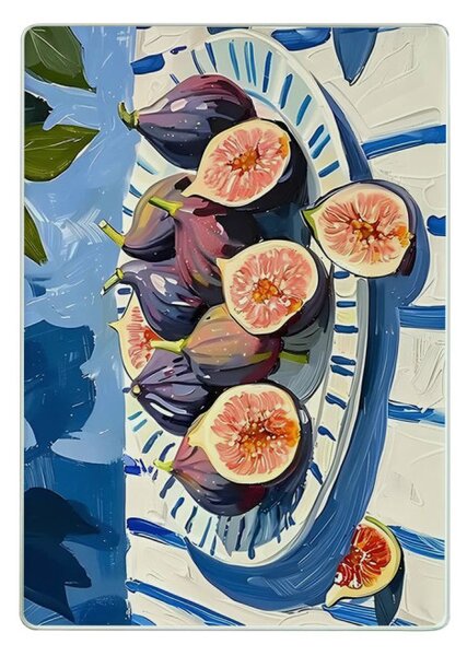 30 × 40 cm edzett üveg vágódeszka