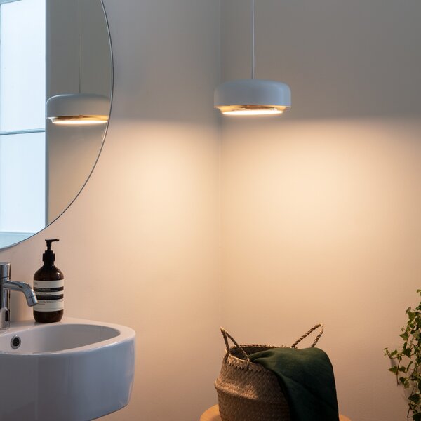 Függőlámpa UMAGE, Hazel Mini, dimmable, Fehér, Nappali, Fém, Dizájn
