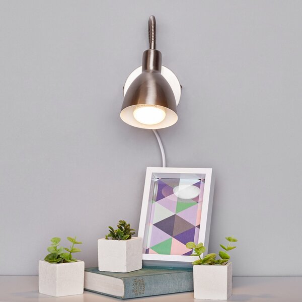 Fali Lámpa Lindby, AMREI, dimmable, Fémes, Nappali, Fém, Modern
