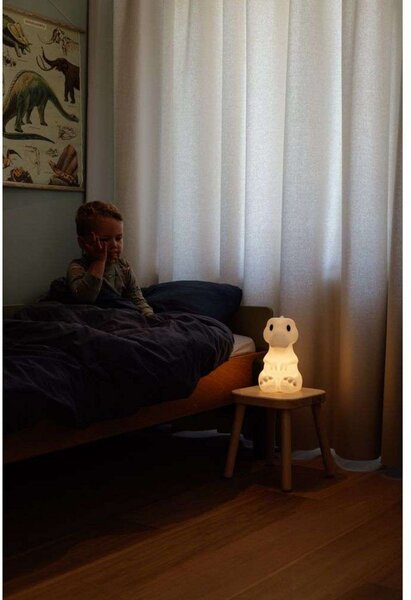 Asztali lámpa Mr Maria, Rena First Light, dimmable, Fehér, Gyermekszoba, Műanyag, Fiatalos életstílus