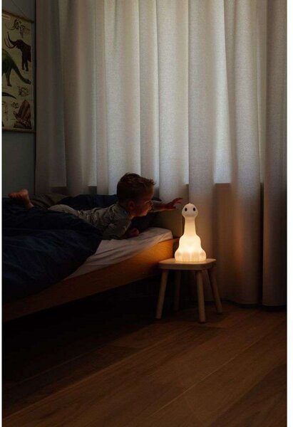 Asztali lámpa Mr Maria, Nova First Light, dimmable, Fehér, Gyermekszoba, Műanyag, Fiatalos életstílus
