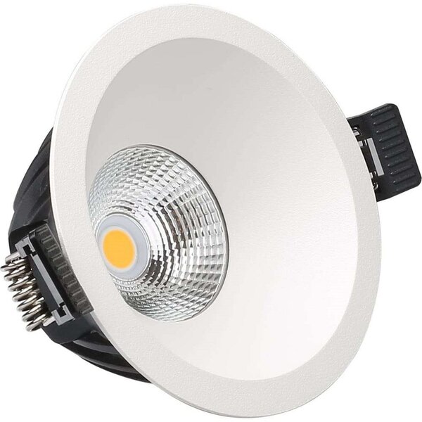 Spotlámpa ANTIDARK, dimmable, Fehér, Nappali, Fém