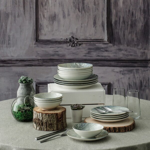 24 részes porcelán étkészlet